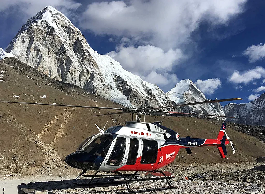 Everest Base Camp By Helicopter